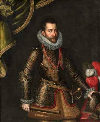 unknow artist Portrait of Alessandro Farnese, Duke of Parma oil painting image